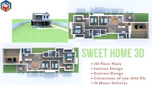 Do 3d Floor Plans With Sweet Home 3d