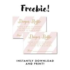 A Free Diaper Raffle Tickets Printable And Sign This Is Perfect For
