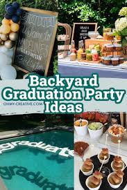 backyard graduation party ideas