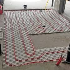 install hydronic radiant floor heating