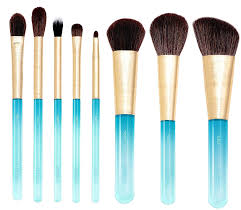 nabla aquamarine essential brush set