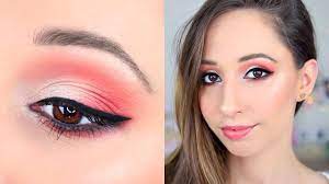 red brown eye makeup tutorial essence
