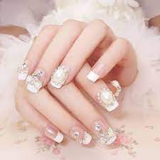 20 beautiful diamond nail designs to