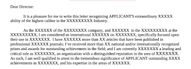 Letter of recommendation sample scholarship. How To Draft The Perfect Expert Opinion Letters For Your O 1 Visa Application Process Passright