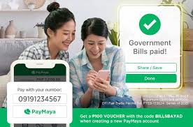 government fees through paymaya jam