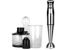 What are the different blades for on an immersion blender?