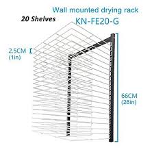 Art Drying Rack Metal Steel Wall