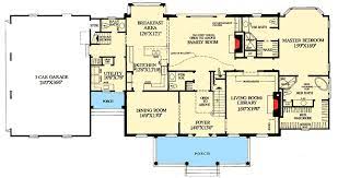 Colonial Home Plan With 2 Master Suites