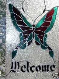 Rv Entry Door Stained Glass Windows