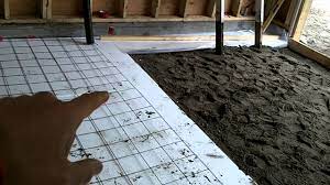 floor to pour concrete