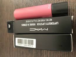 2 x mac cosmetics liptensity lipstick