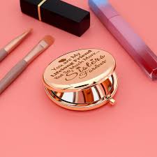 compact makeup mirror friendship gifts