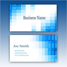 Free Business Card Designs Templates For Download Blue Business Card