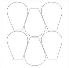 free printable flower templates download these free flower petal template shapes and create your own