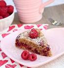 berry vanilla breakfast cake