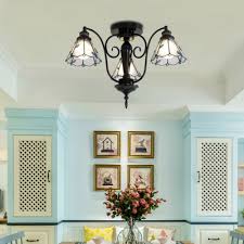 Cone Dining Room Ceiling Lamp Glass 3