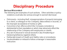 Disciplinary Examples Tirevi Fontanacountryinn Com
