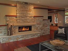 craftsman style fireplace stone