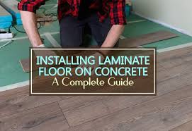 installing laminate floor on concrete
