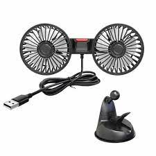 maxbell car fan desk fan mounted usb