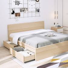 Loft Ensio Bed With Drawers Queen