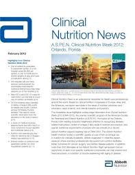 clinical nutrition news abbott nutrition