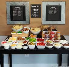 A Make Your Own Nachos Party Buffet Recipe Buffet Food Food For A  gambar png