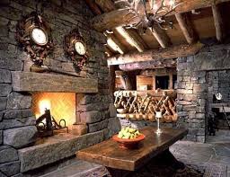 Stacked Stone Fireplace Pictures