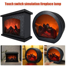 Fireplace Lantern Touch Switch Led