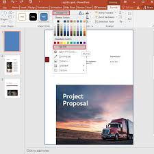how to insert border in powerpoint