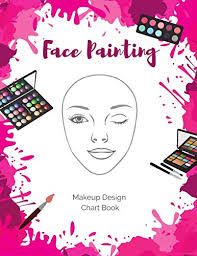 face painting makeup design chart book