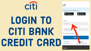 citi card login how to sign in to your