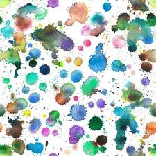 Watercolor Splash Fabric Wallpaper And