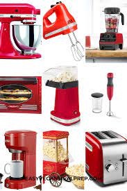 This is a list of cooking appliances that are used for cooking foods. Here S 10 Red Small Kitchen Appliances Easy Vegan Meal Prep