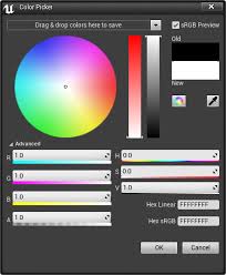 Color Picker Unreal Engine Documentation