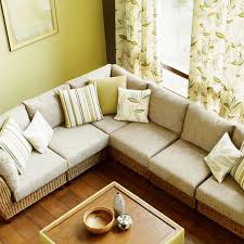 5 seater l shape lounger sofa set with