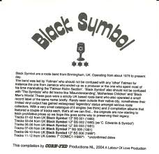Byganja974 Black Symbol Singles Collection 1980 1986