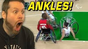 wheelchair basketball ankle breakers