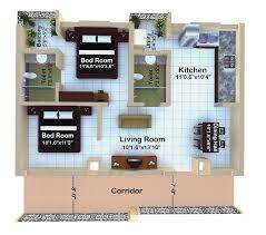 Www.pinterest.com 600 sq yd 5 bhk colonial model house plan kerala home. 600 Sq Ft House Plans 2 Bedroom Indian Style Escortsea House Design Duplex House Design Cottage Style House Plans