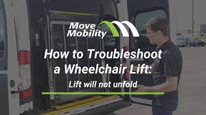 a wheelchair van lift movemobility