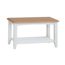 Ga Dining White Small Coffee Table In