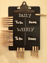 Even Grown Ups Need A Chore Chart Daily And Weekly
