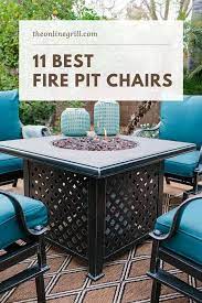 Firepit tables are the perfect combined heating and dining solution for your garden. 11 Best Fire Pit Chairs Of 2021 Reviewed Rated Theonlinegrill Com