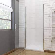 Frameless Pivot Shower Door Enclosure