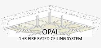 Opal 1 Hr Fire Rated Ceiling System