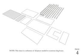 Large Modern Design Dog House Plans