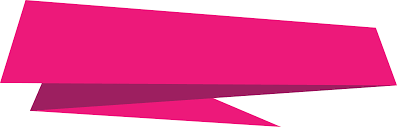 Pink Banner Origami