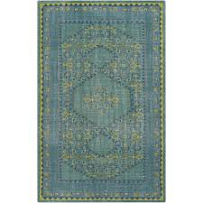 zahra gold and lime rug design by surya