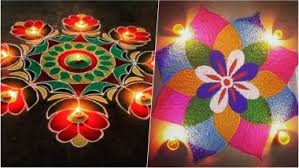 latest diwali 2018 rangoli design