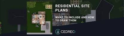residential site plans what to include